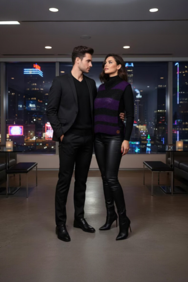 Hand Knit Outwear Sweater | Vest For Women