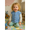 Hand Knit Sleeveless Baby Sweater Vest