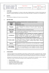 Housekeeping, Access, and Egress Safety Procedure template preview